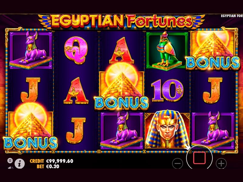 Egyptian Fortunes RTP