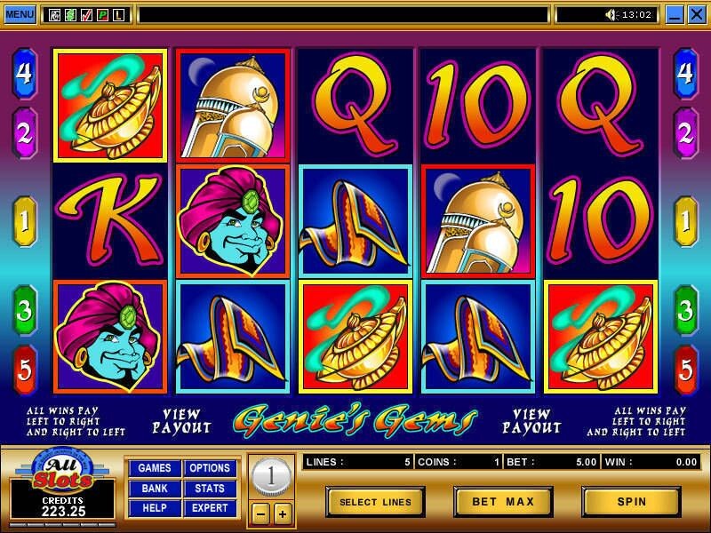 Genies Gems Slot